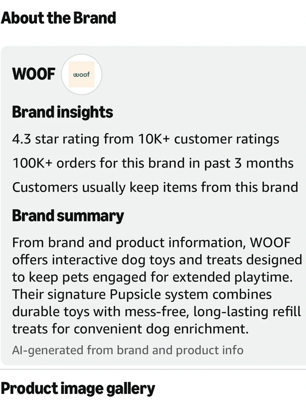 Woof Bite n' Brush Dental Toy & Refill treats Dark Green